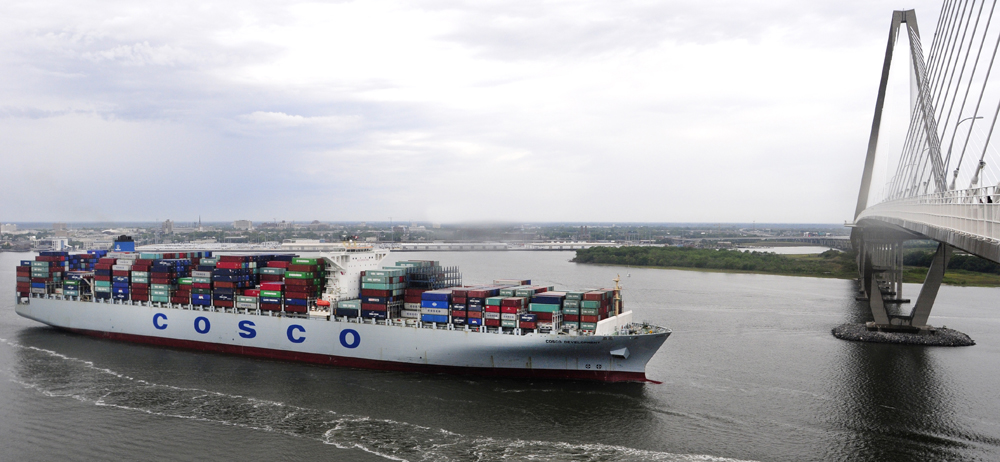 The S.C. Ports Authority reported year-over-year growth in November. (Photo/file)