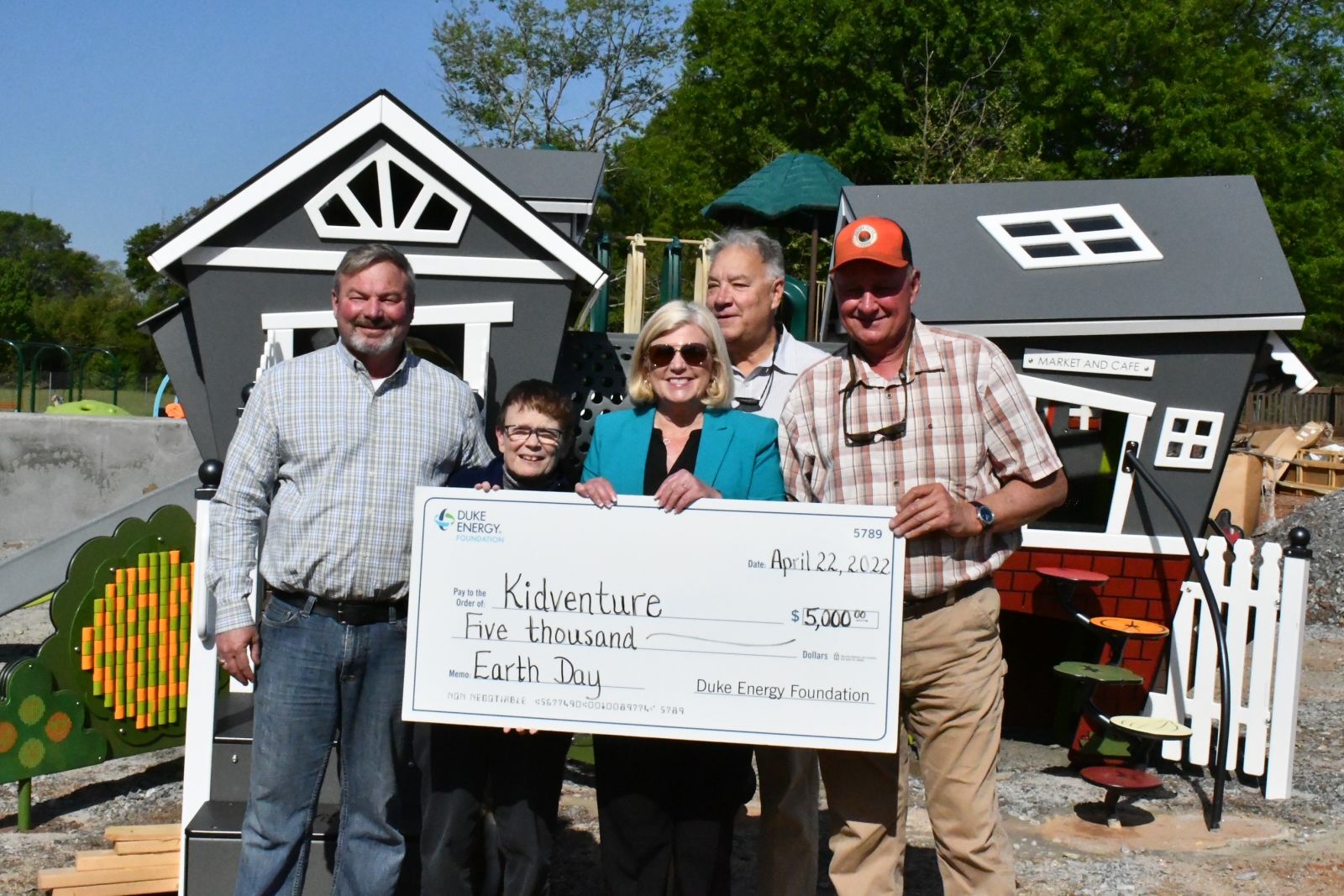 Anderson County's Kidventure Park also received a $5,000 "surcee" grant from Duke Energy. (Photo/Provided)