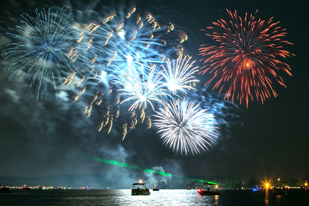 South Carolina's largest fireworks display will light up the night over Lake Murray on July 2. (Photo/Provided)