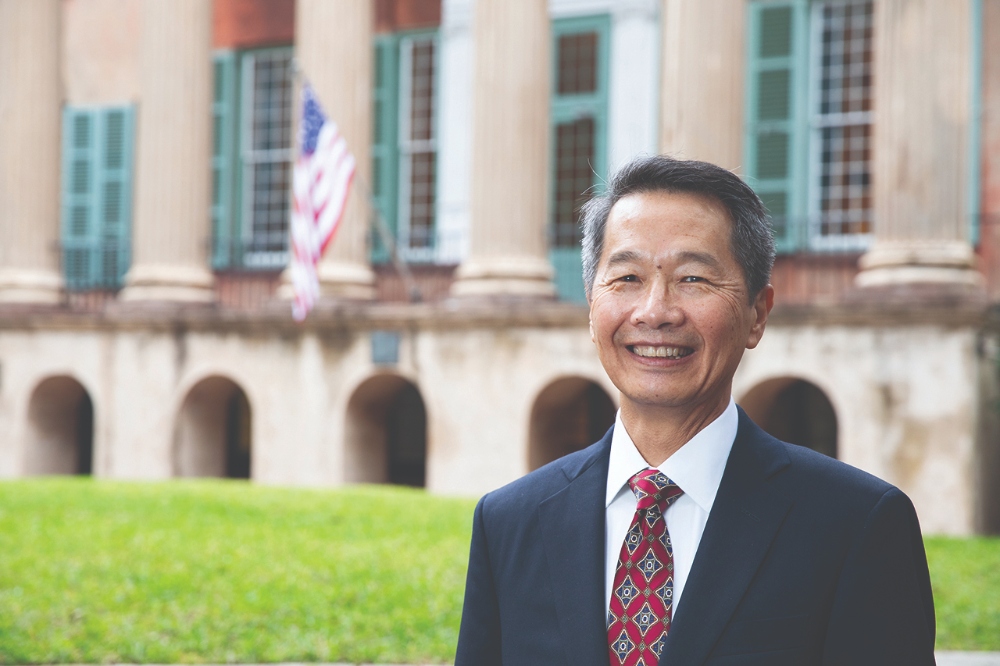 College of Charleston President Andrew Hsu, a rocket scientist, has expanded degree programs in engineering at the school. (Photo/Provided)