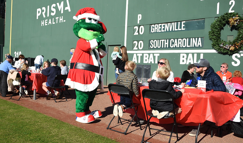 Fluor Field hosted a holiday brunch as part of the venue's focus on events during 2020. (Photo/Gwinn Davis)