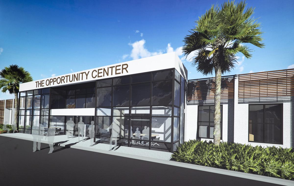 This shows a rendering of the building, which will be co-owned by four S.C.-based nonprofits. (Provided)