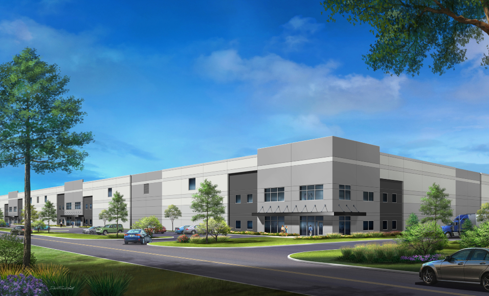 The Pineview Trade Center speculative site is coming to Richland County. (Rendering/Colliers)