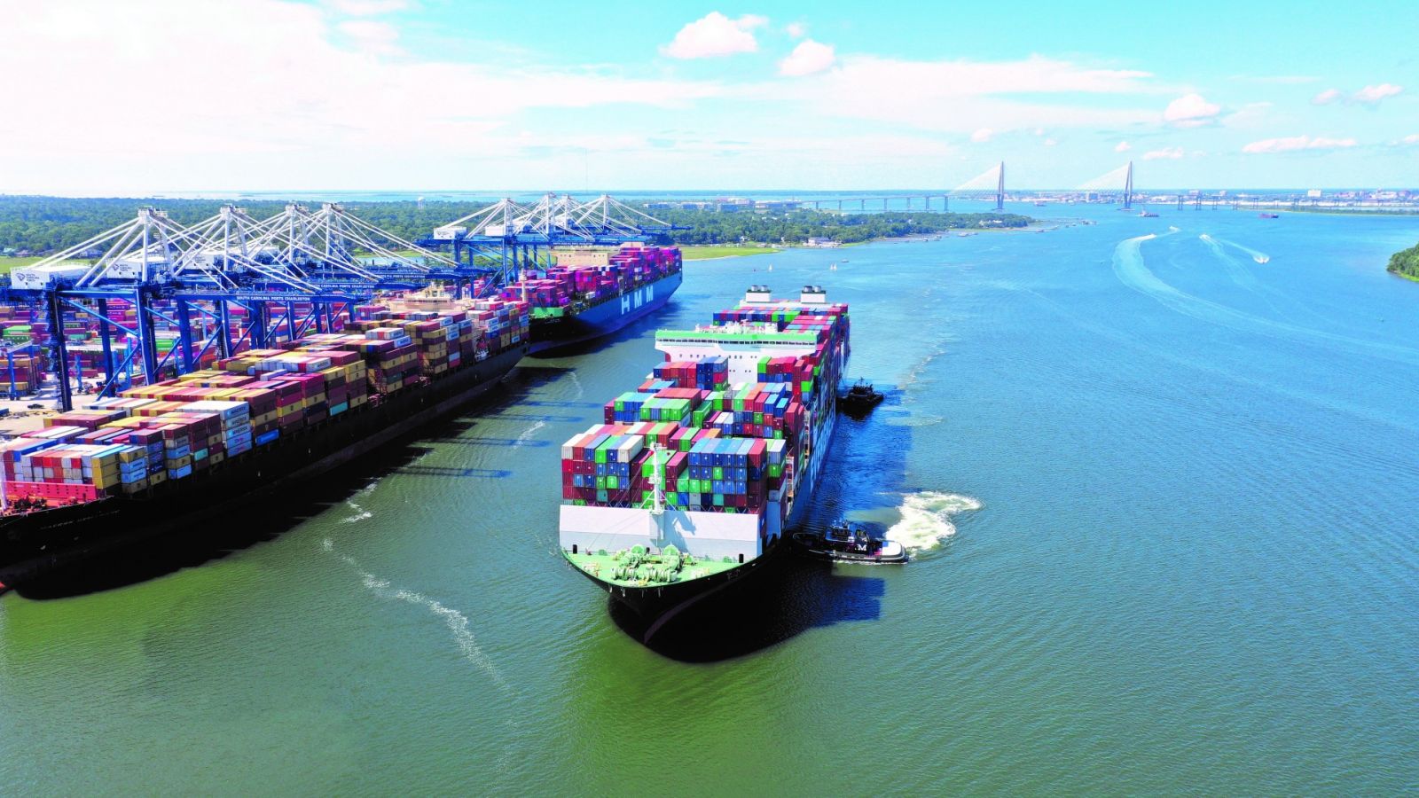 South Carolina exported $29.7 billion in goods in 2021 and led the nation in exports of tires and completed passenger motor vehicles, according to the state commerce department. (Photo/SCPA/Walter Lagarenne)
