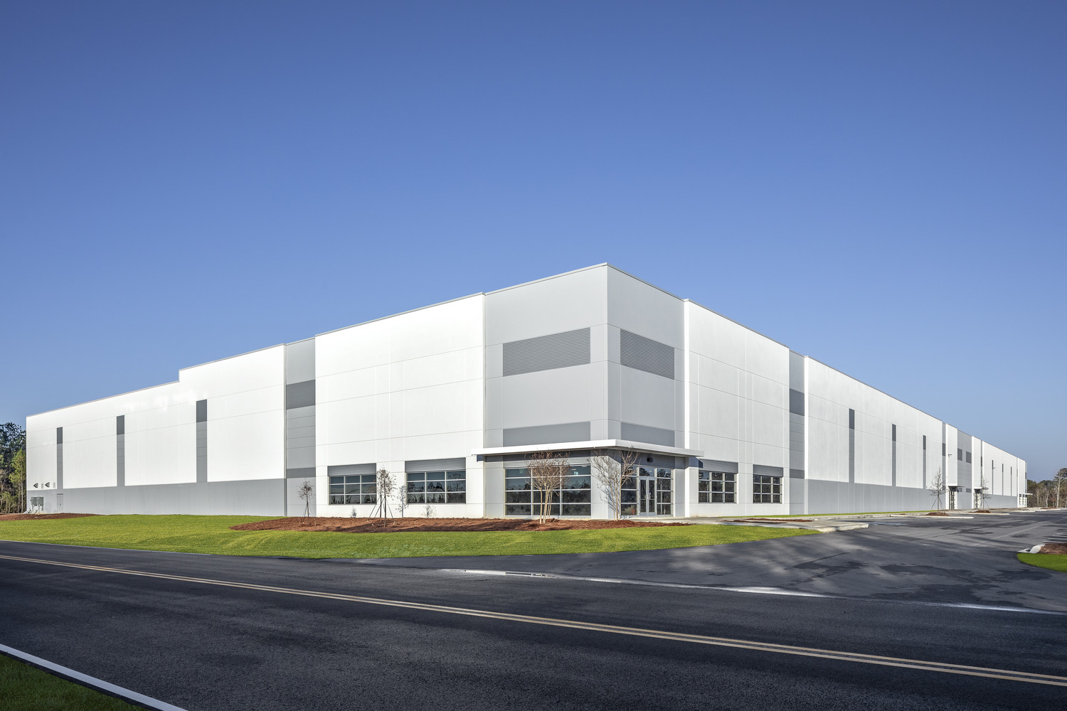 The second phase of an industrial center in Summerville is under construction. The 204,000-square-foot facility is part of the Portside Distribution Center. (Photo/Provided)