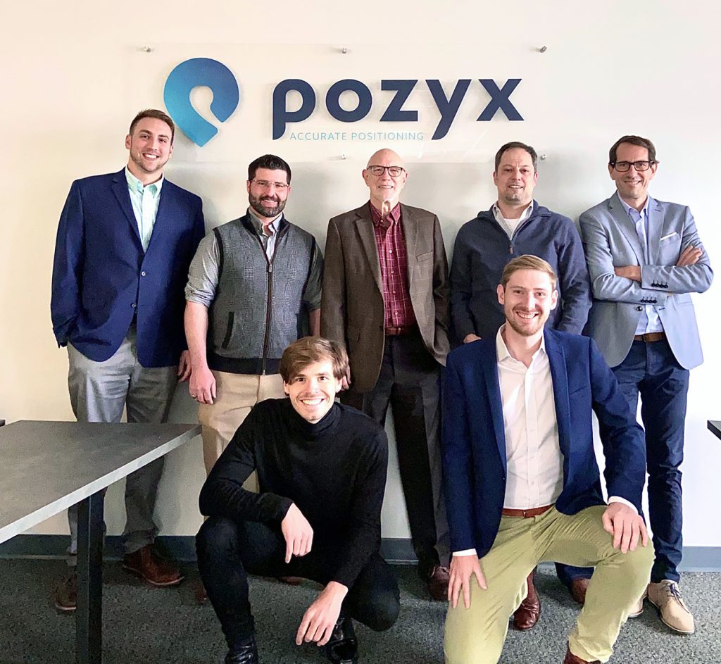 Pozyx plans to hire dozens of local employees in the years to come and has already brought three new local team members. (Photo/ Provided)