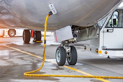 An airplane refules using parts supplied by Sage Parts. (Photo/Provided)
