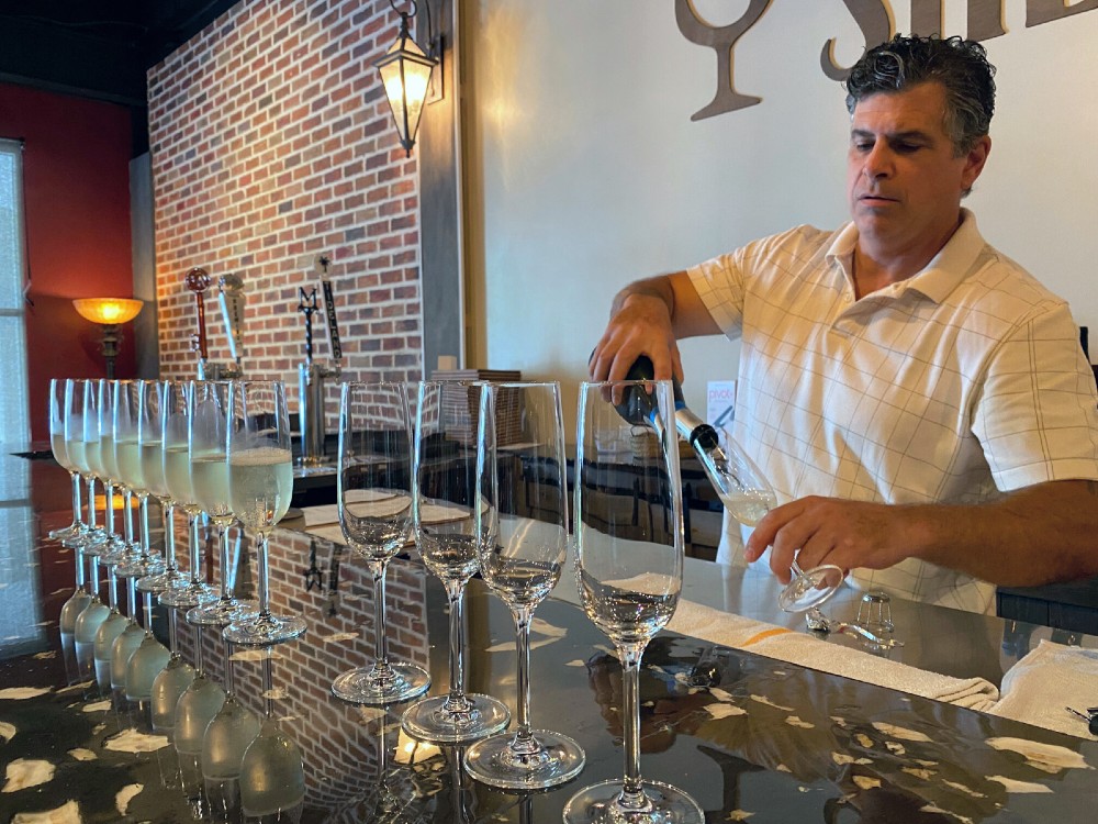 John Shefflield blends his appreciation for wine to with Lowcountry food. (Photo/Provided)
