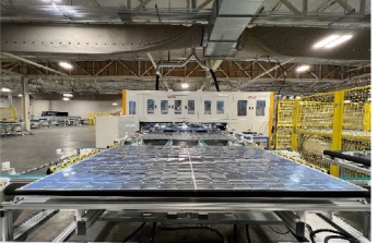 The company already manufactures solar panels at this California plant. (Photo/Provided)