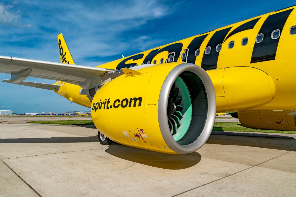 Spirit Airlines, which began offering flights earlier this year from Charleston, started service to Las Vegas on Sept. 7. (Photo/Spirit Airlines)
