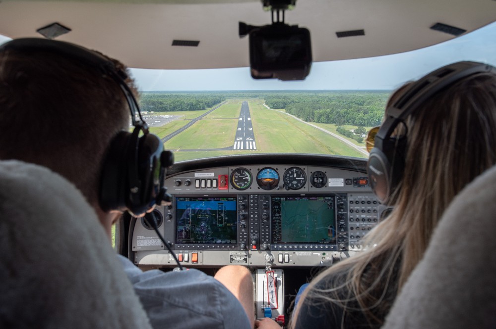 When the program was launched a year ago at Charleston Sounthern University, it became the state's first bachelor's program in aeronautics. (Photo/CSU)