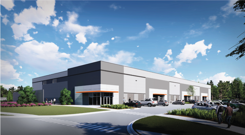 The first building on CU-ICAR's new technology community is a multi-tenant 40,000-square-foot high-bay facility. (Photo/Provided)