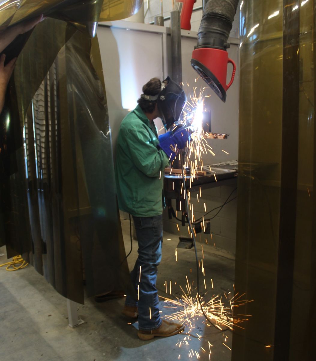 More than 40 high school students from 11 schools around the state took part in MTC‰Ûªs first-ever South Carolina High School Welding Skills Competition on Feb. 25. (Photo/Christina Lee Knauss)