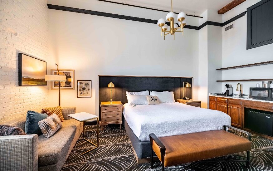 Ansonborough Inn, tucked away in the heart of Charleston’s historic downtown district, is undergoing a renovation and repositioning set to relaunch as The Ansonborough Charleston in spring 2024. (Photo/Provided)