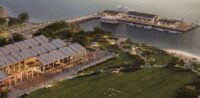 The North Charleston City Council recently approved contract agreements for the 50-acre riverfront development known as Battery Park. (Rendering/Provided)
