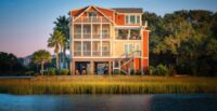 Ben Perrone and John Nunn represented the buyer of this bed and breakfast at Folly Beach. (Photo/Rainbow Row Real Estate)