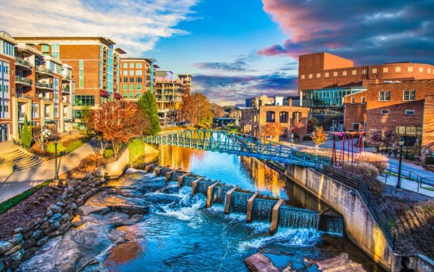 For the first time, Greenville appears in the Top 10 in U.S. News & World Report’s annual Best Places to Live ranking. (Photo/DepositPhotos)